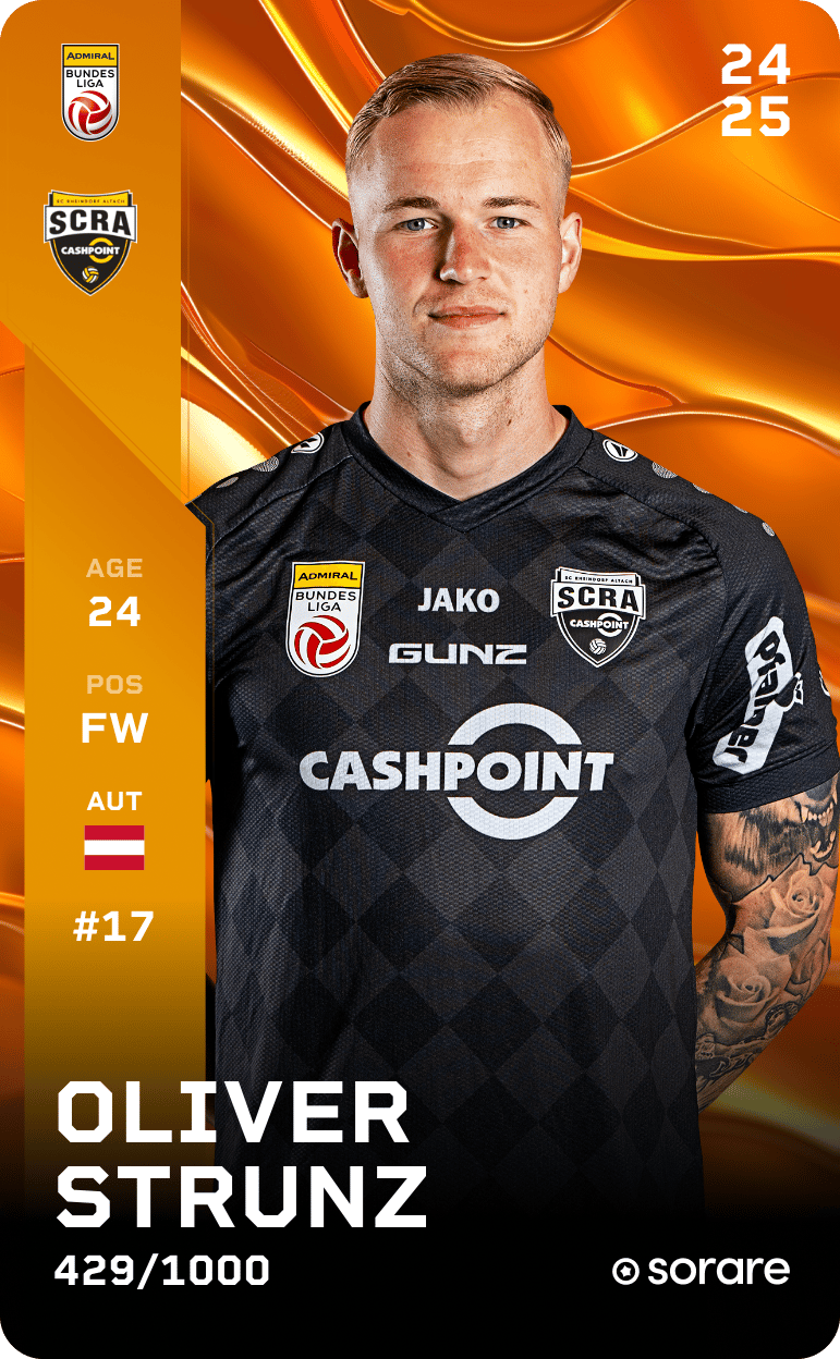 Oliver Strunz 2024-25 • Limited 429/1000