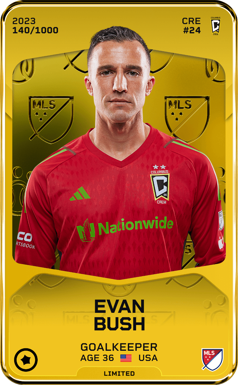 Evan Bush 2023-24 • Limited 140/1000