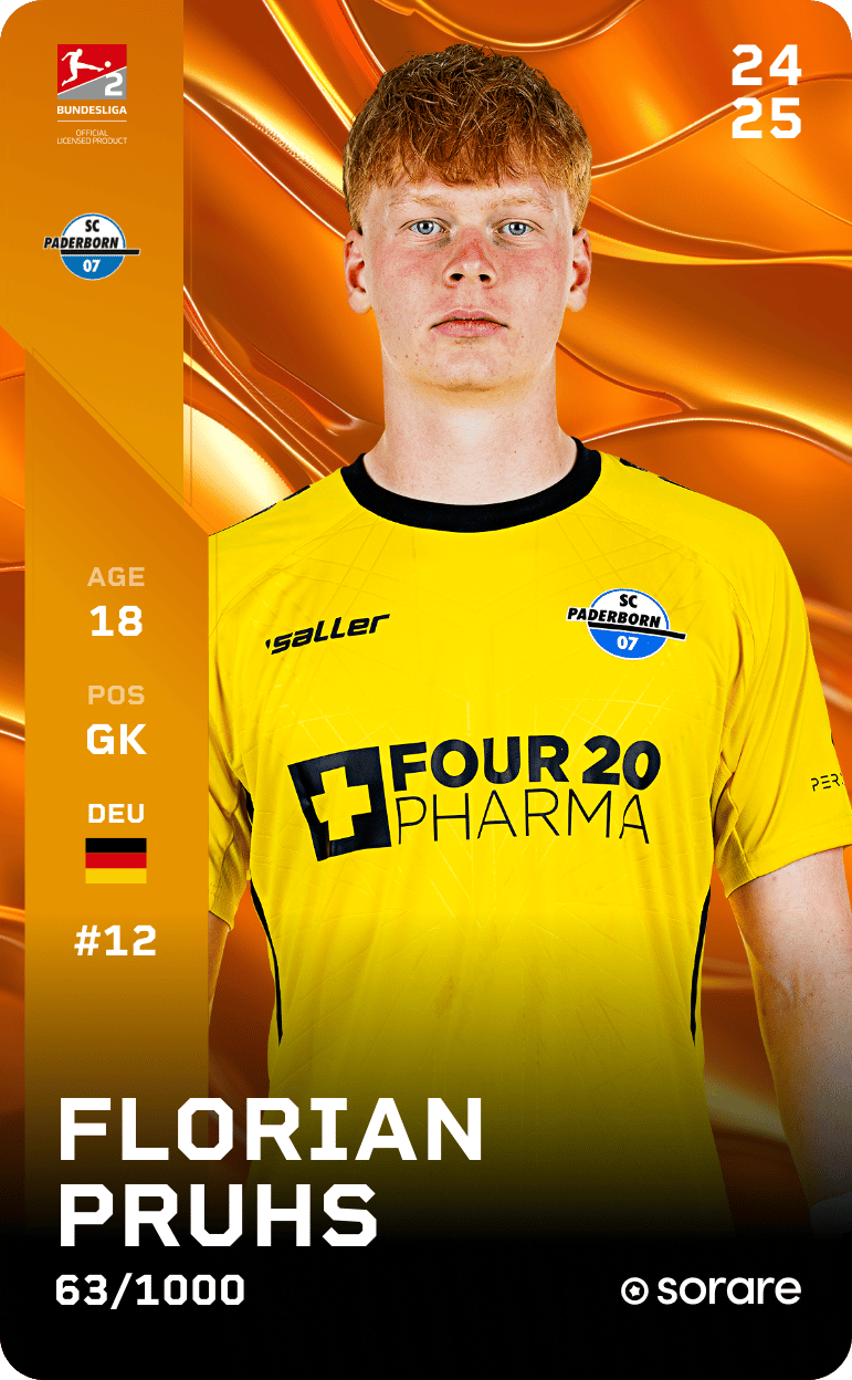Florian Pruhs 2024-25 • Limited 63/1000
