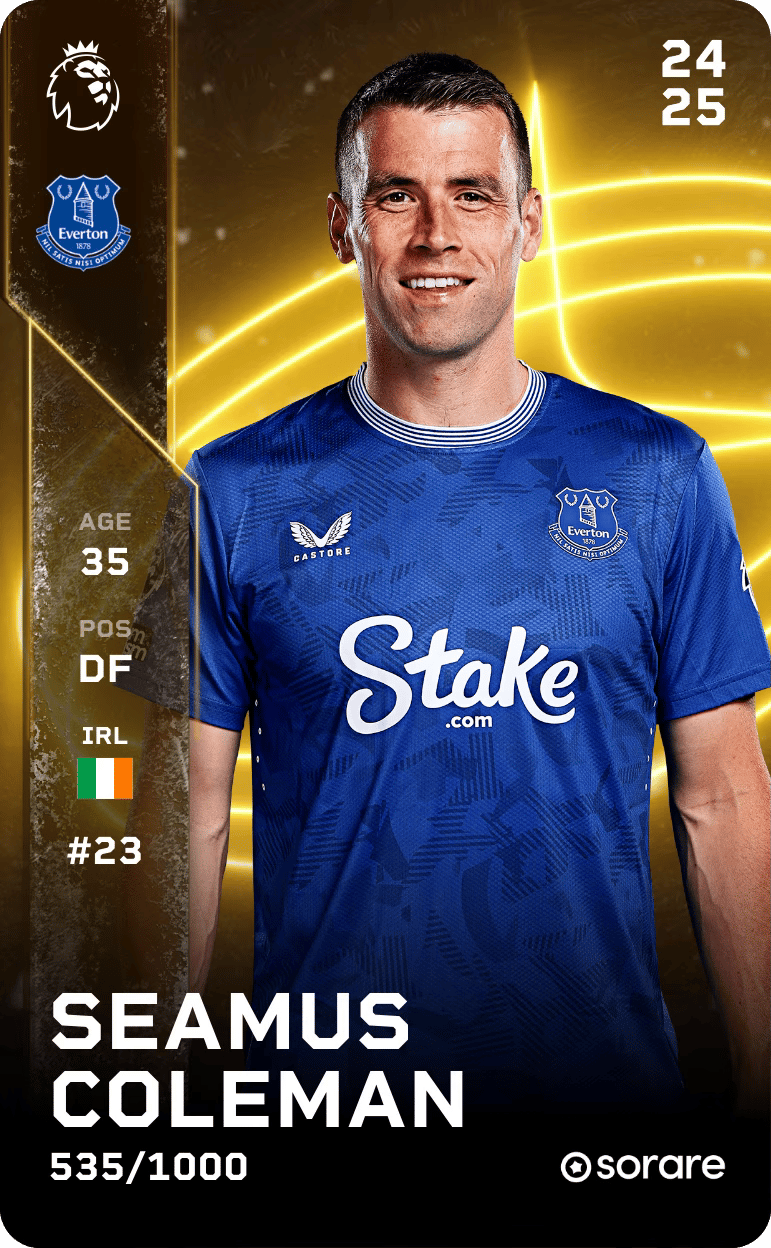 Seamus Coleman 2024-25 • Limited 535/1000