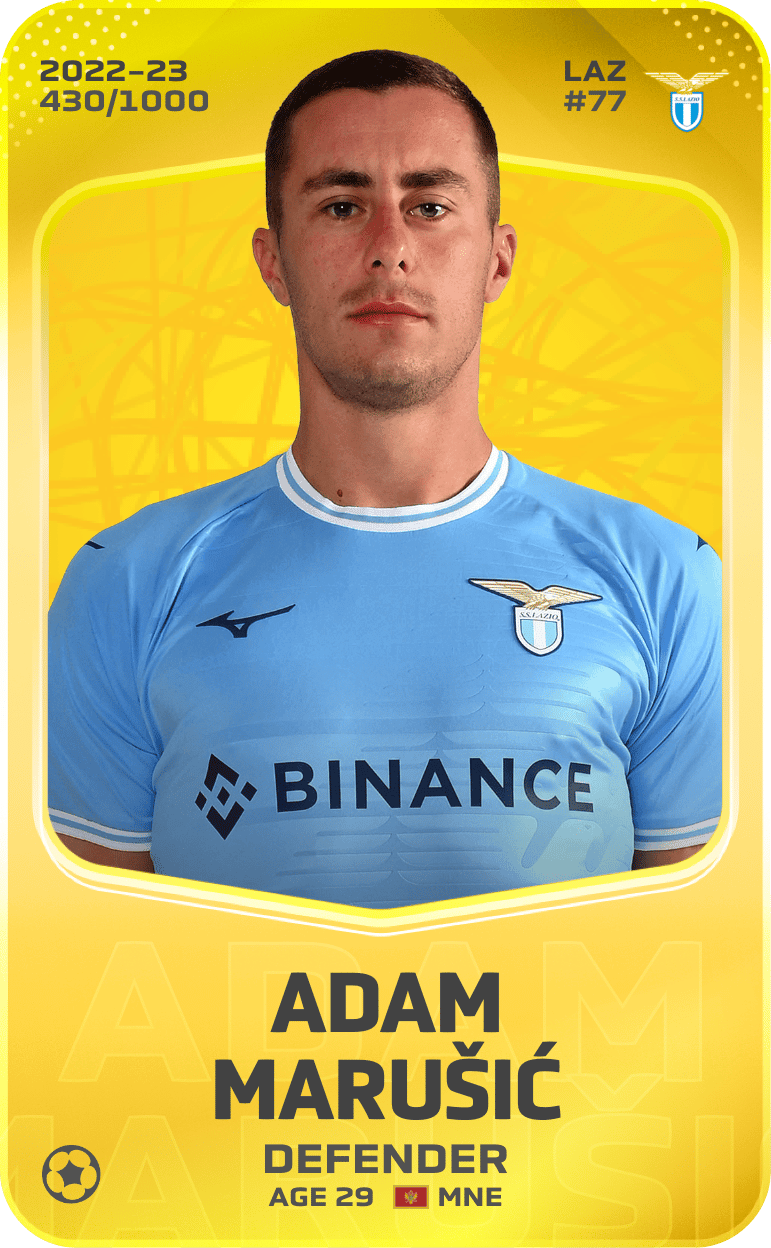 Adam Marušić 2022-23 • Limited 430/1000