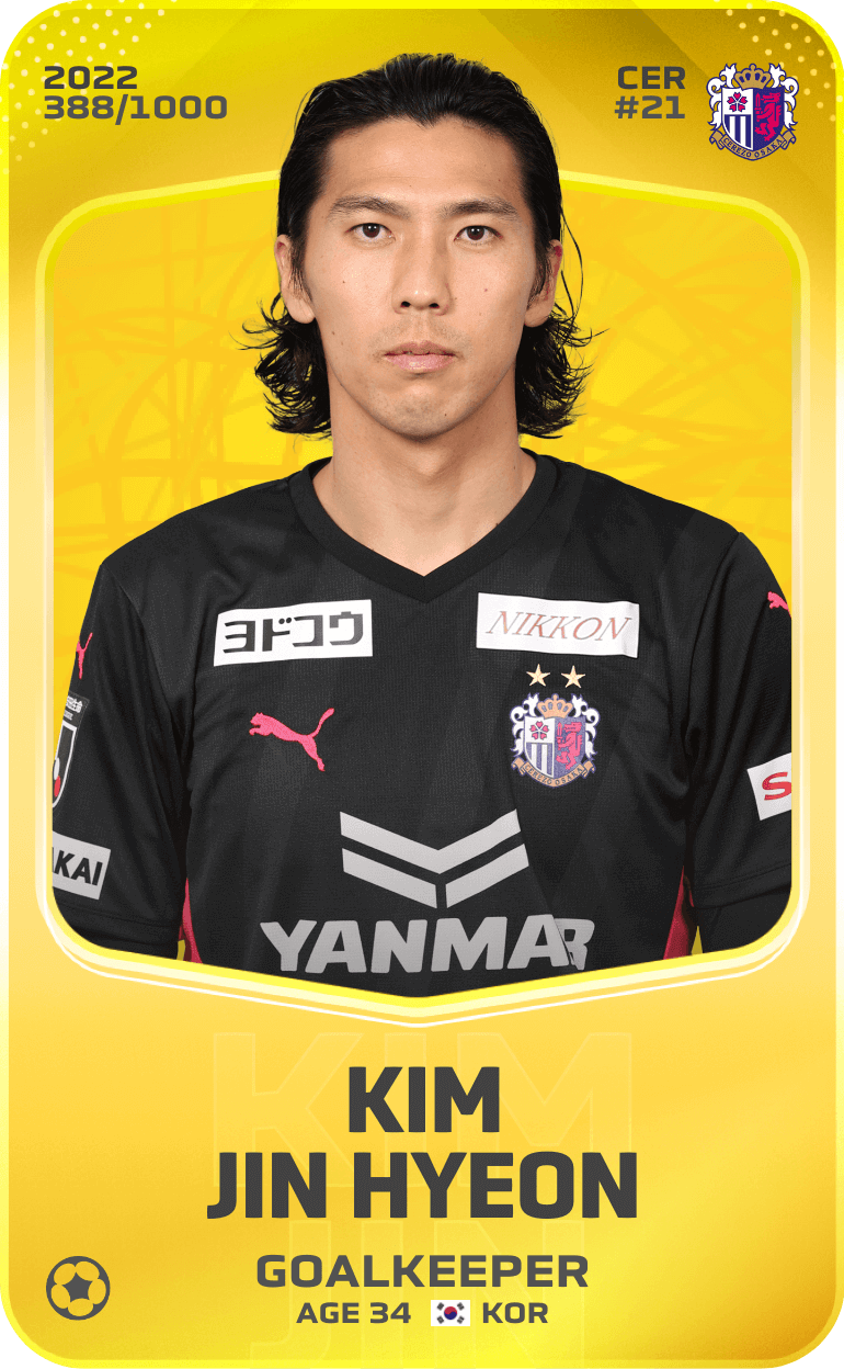 Kim Jin Hyeon 2022-23 • Limited 388/1000