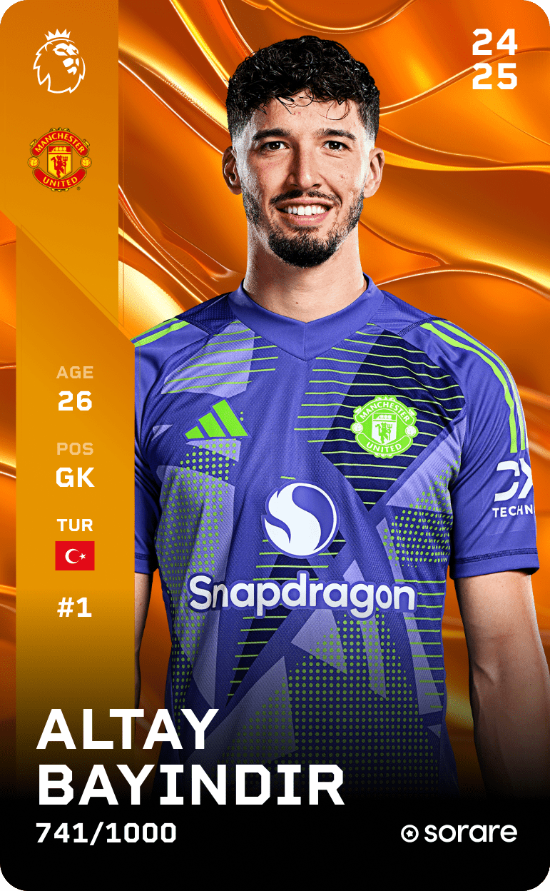 Altay Bayındır 2024-25 • Limited 741/1000