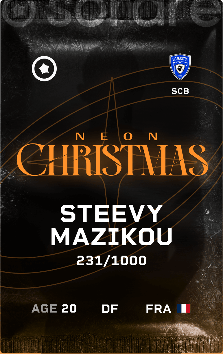 Steevy Mazikou 2024-25 • Limited 231/1000
