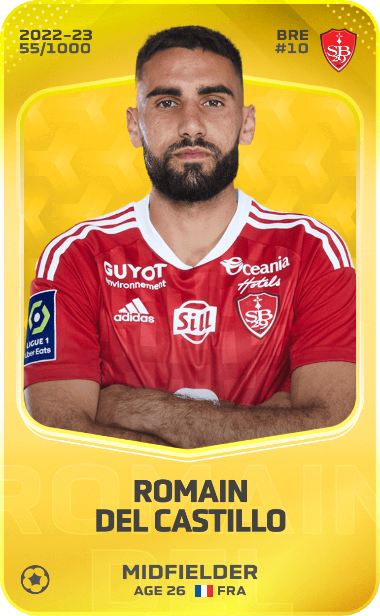 Romain Del Castillo 2022-23 • Limited 55/1000