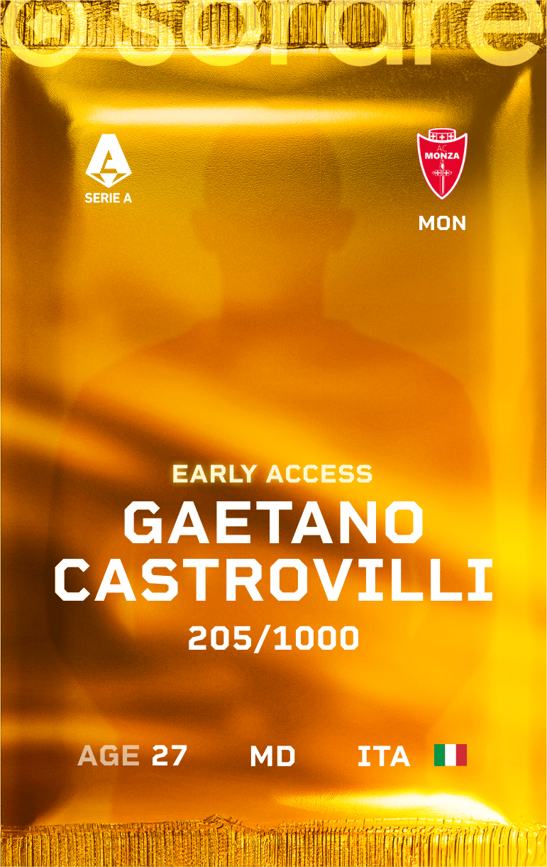 Gaetano Castrovilli 2024-25 • Limited 205/1000