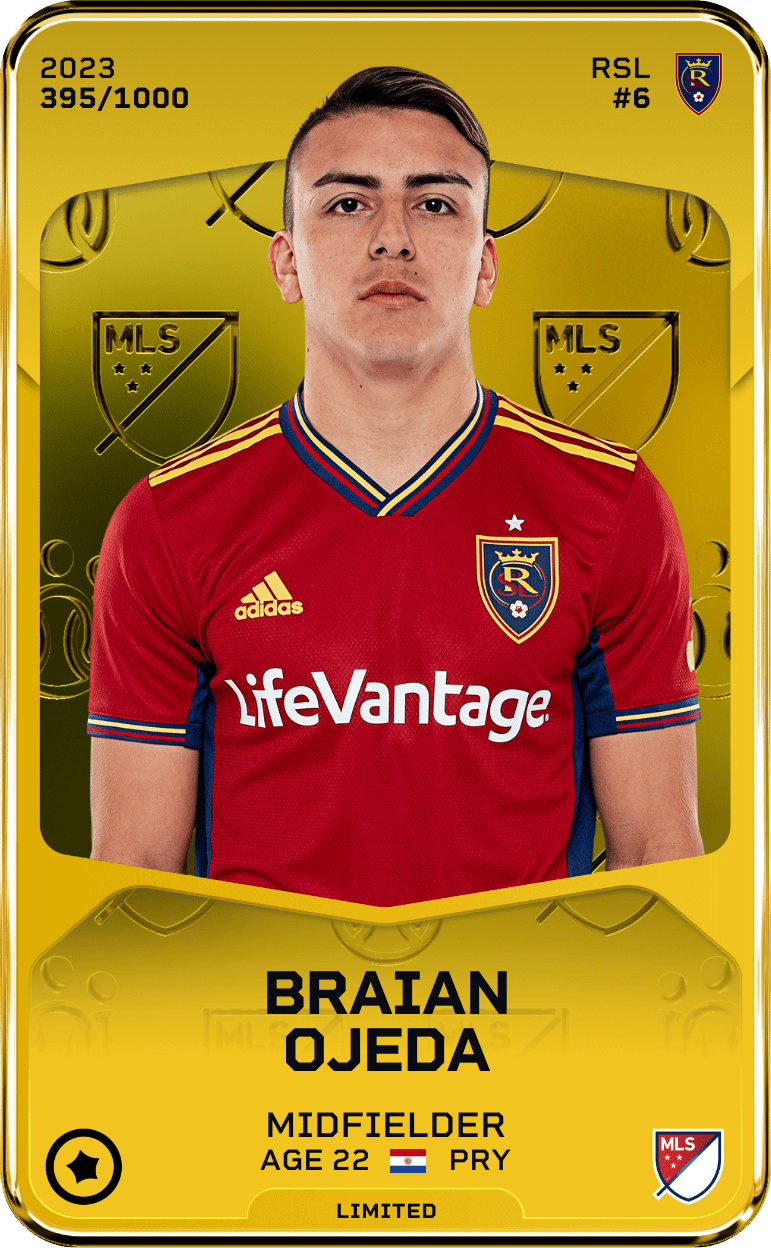 Braian Ojeda 2023-24 • Limited 395/1000