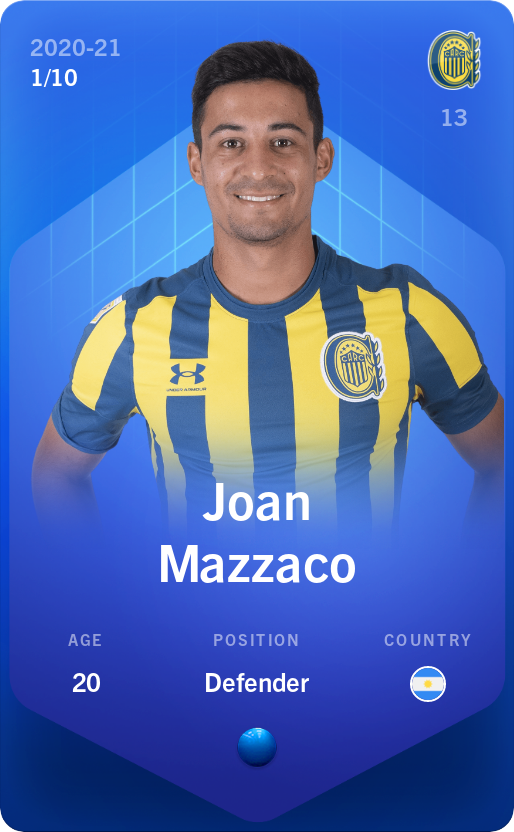 Sorare - Sorare Official - Joan Mazzaco 2020-21 • Super Rare 1/10 - NFT # 106753804312946591361684166361966698609413600268013559186371044011104433753453