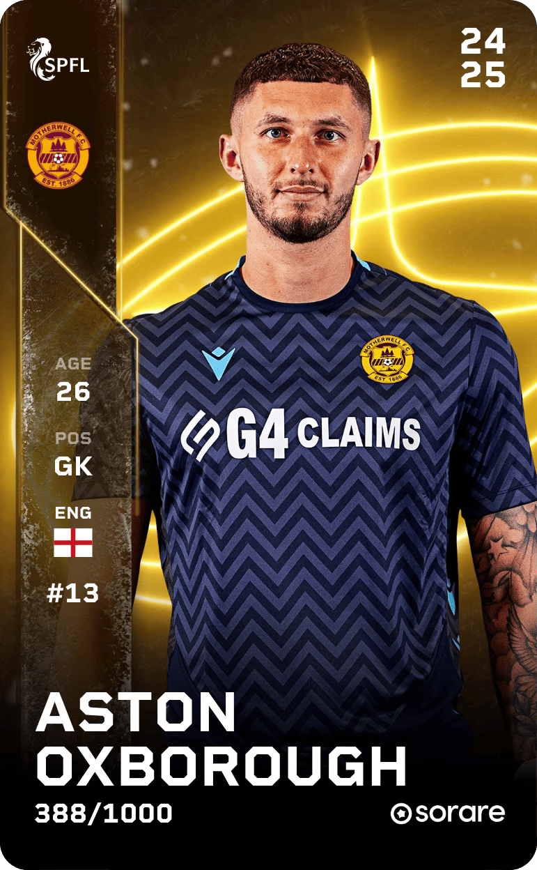 Aston Oxborough 2024-25 • Limited 388/1000
