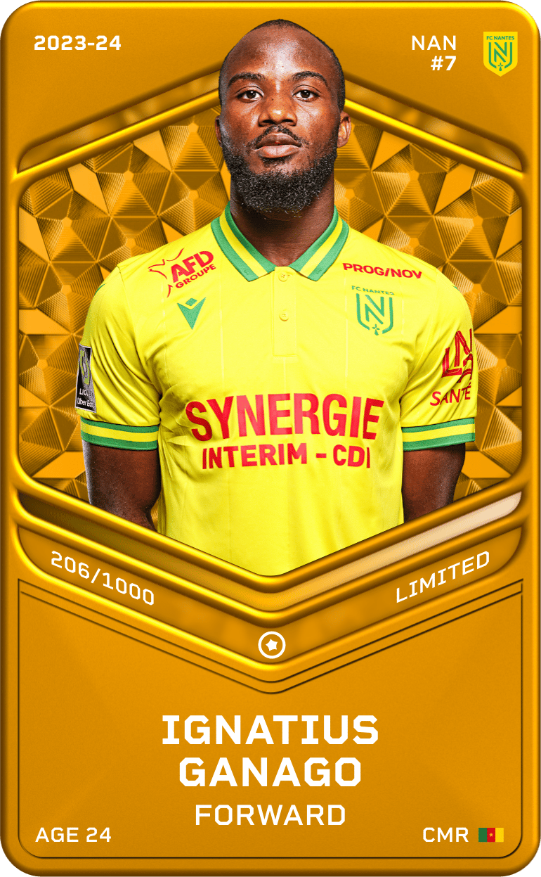 Ignatius Ganago 2023-24 • Limited 206/1000