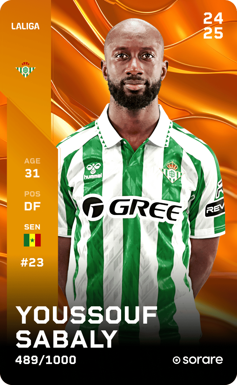 Youssouf Sabaly 2024-25 • Limited 489/1000