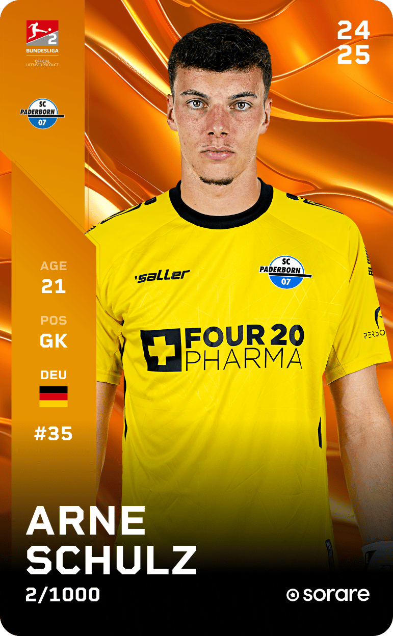Arne Schulz 2024-25 • Limited 2/1000