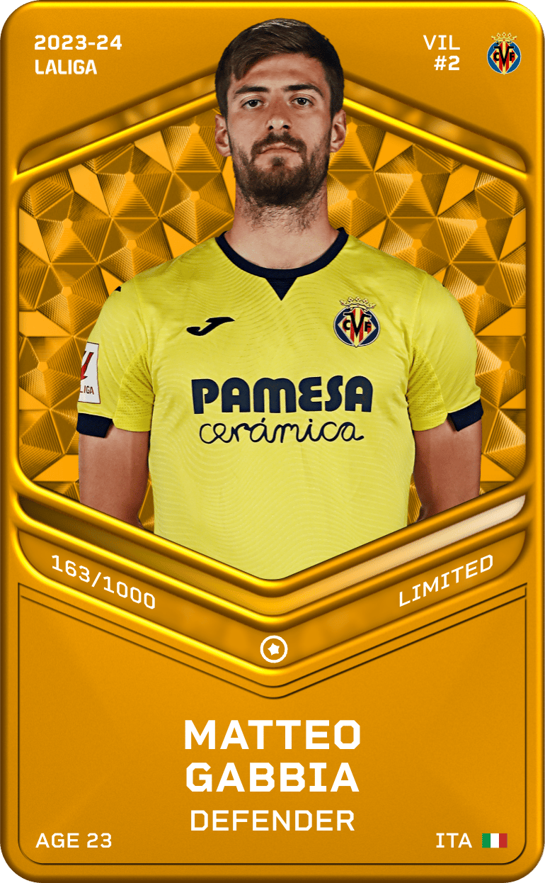 Matteo Gabbia 2023-24 • Limited 163/1000