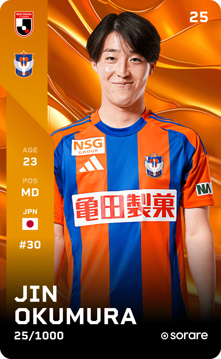 Jin Okumura 2025-26 • Limited 25/1000