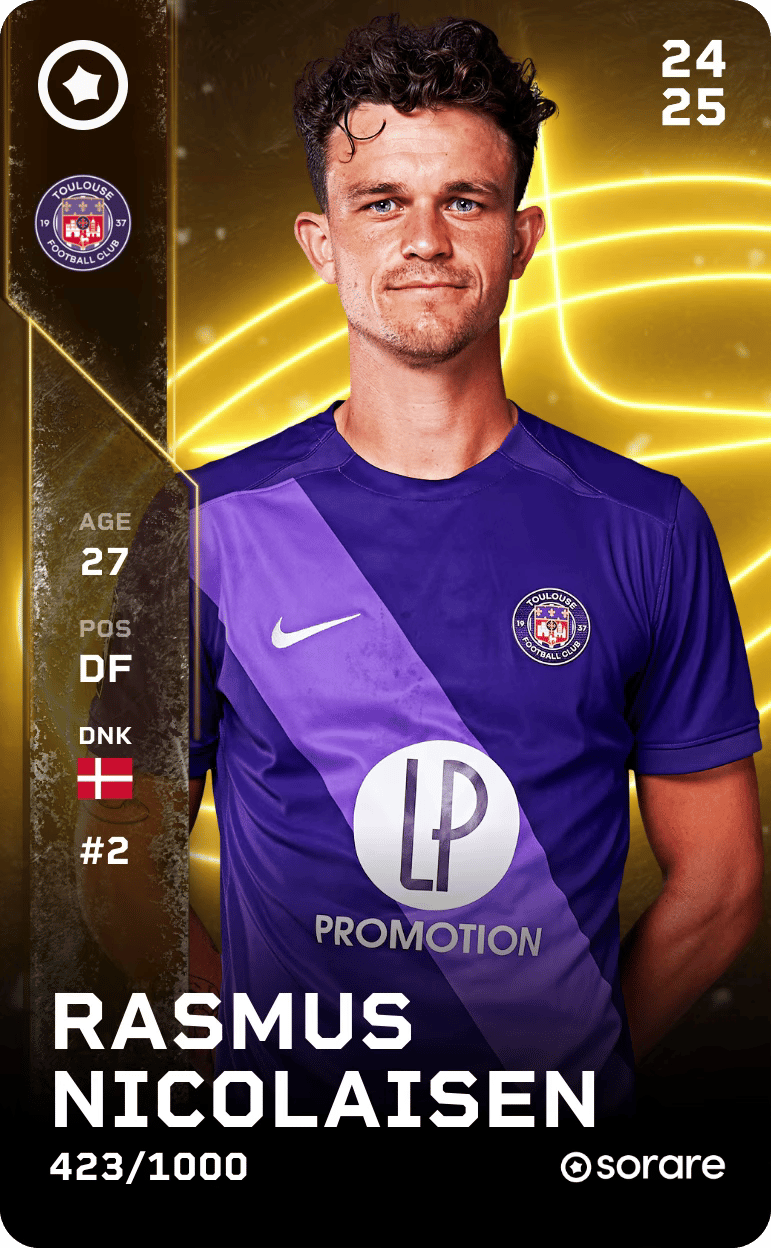 Rasmus Nicolaisen 2024-25 • Limited 423/1000