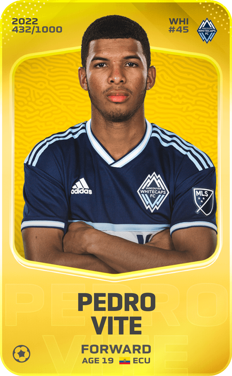 Pedro Vite 2022-23 • Limited 432/1000
