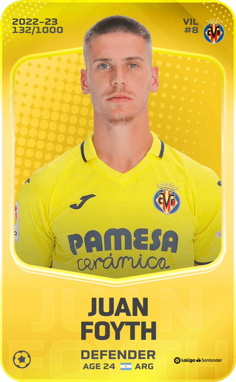 Juan Foyth 2022-23 • Limited 132/1000