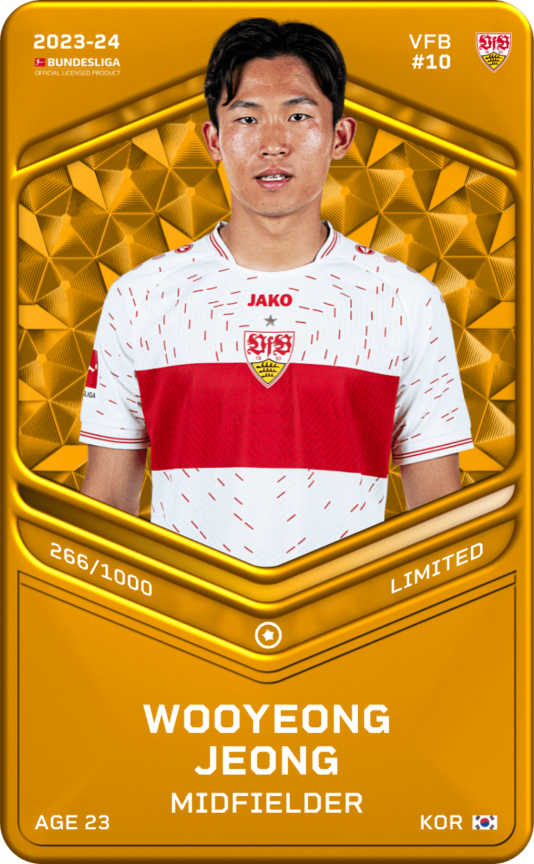 Wooyeong Jeong 2023-24 • Limited 266/1000
