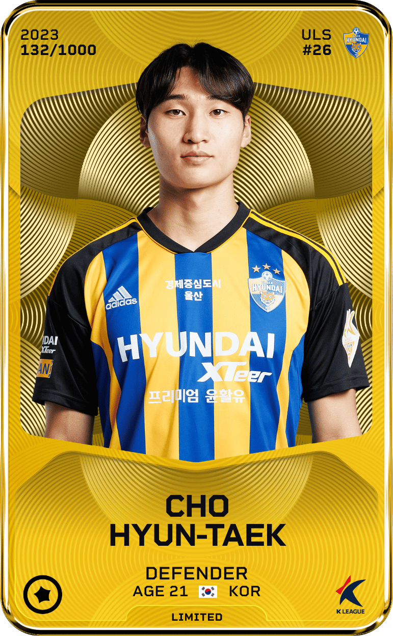 Cho Hyun-Taek 2023-24 • Limited 132/1000