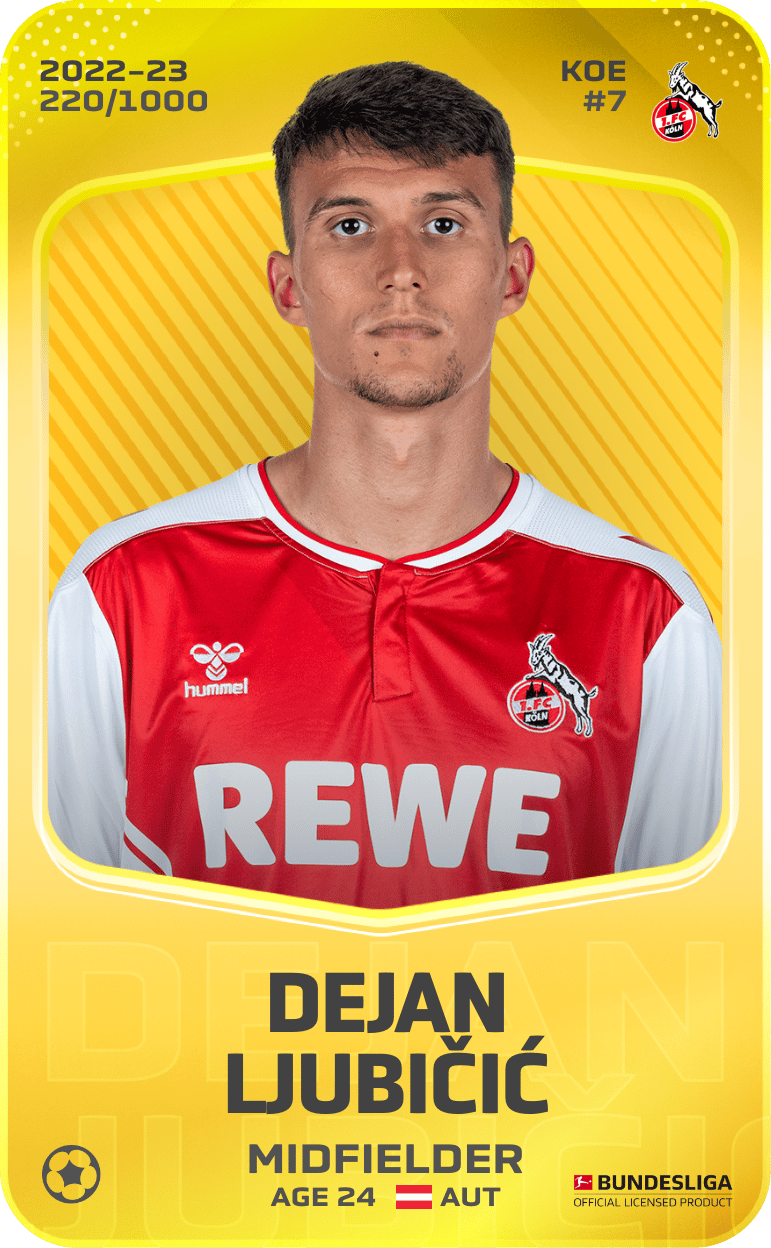 Dejan Ljubičić 2022-23 • Limited 220/1000