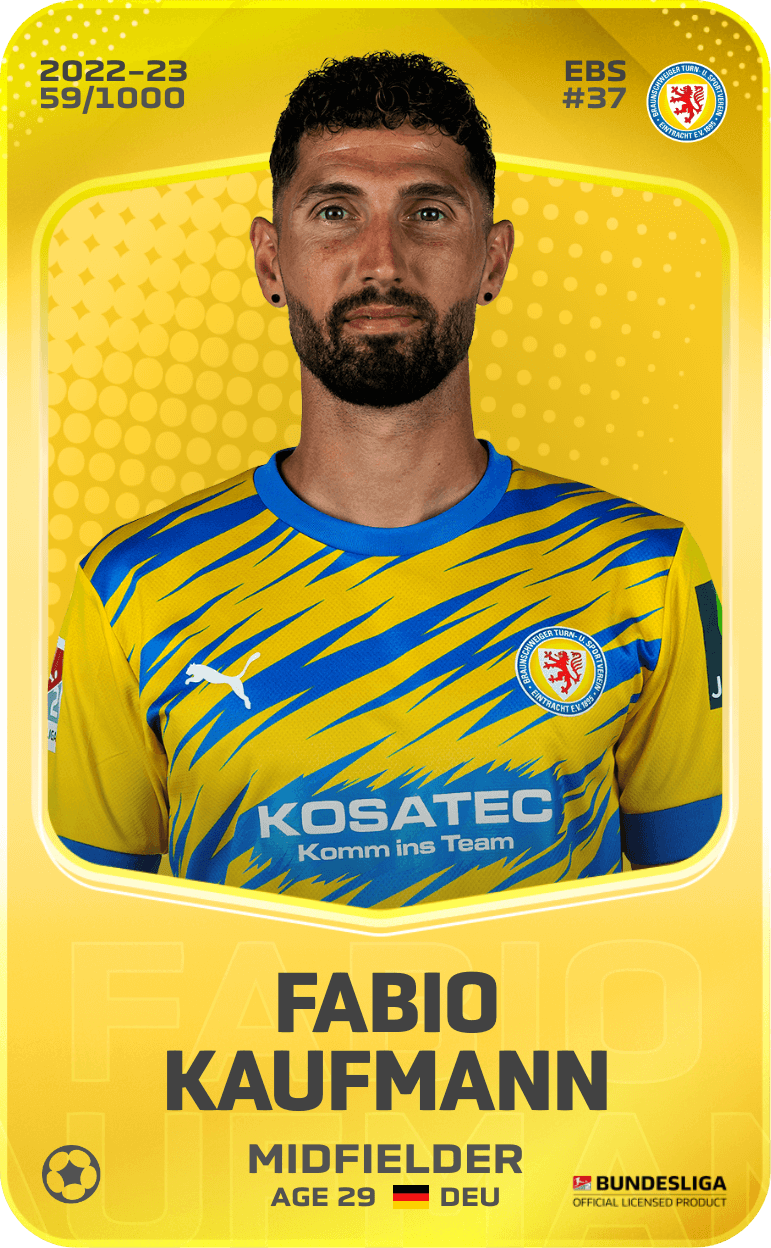 Fabio Kaufmann 2022-23 • Limited 59/1000