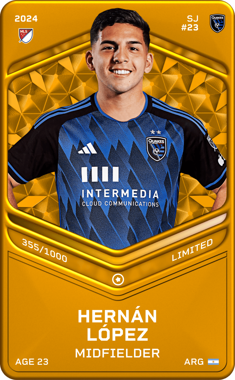 Hernán López 2024-25 • Limited 355/1000