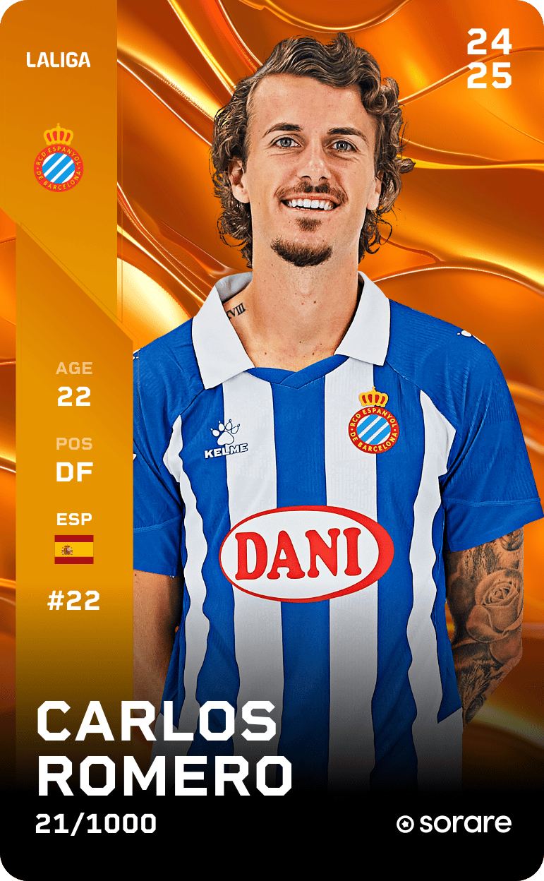 Carlos Romero 2024-25 • Limited 21/1000