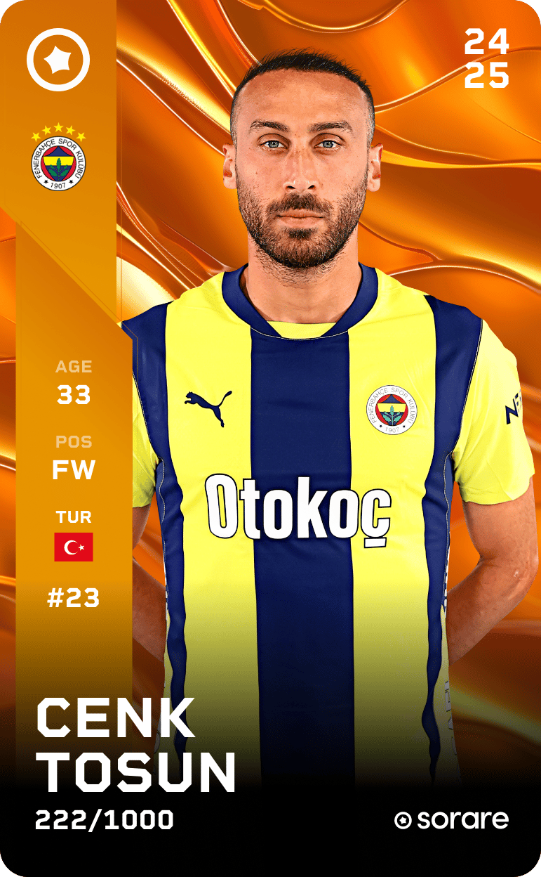 Cenk Tosun 2024-25 • Limited 222/1000