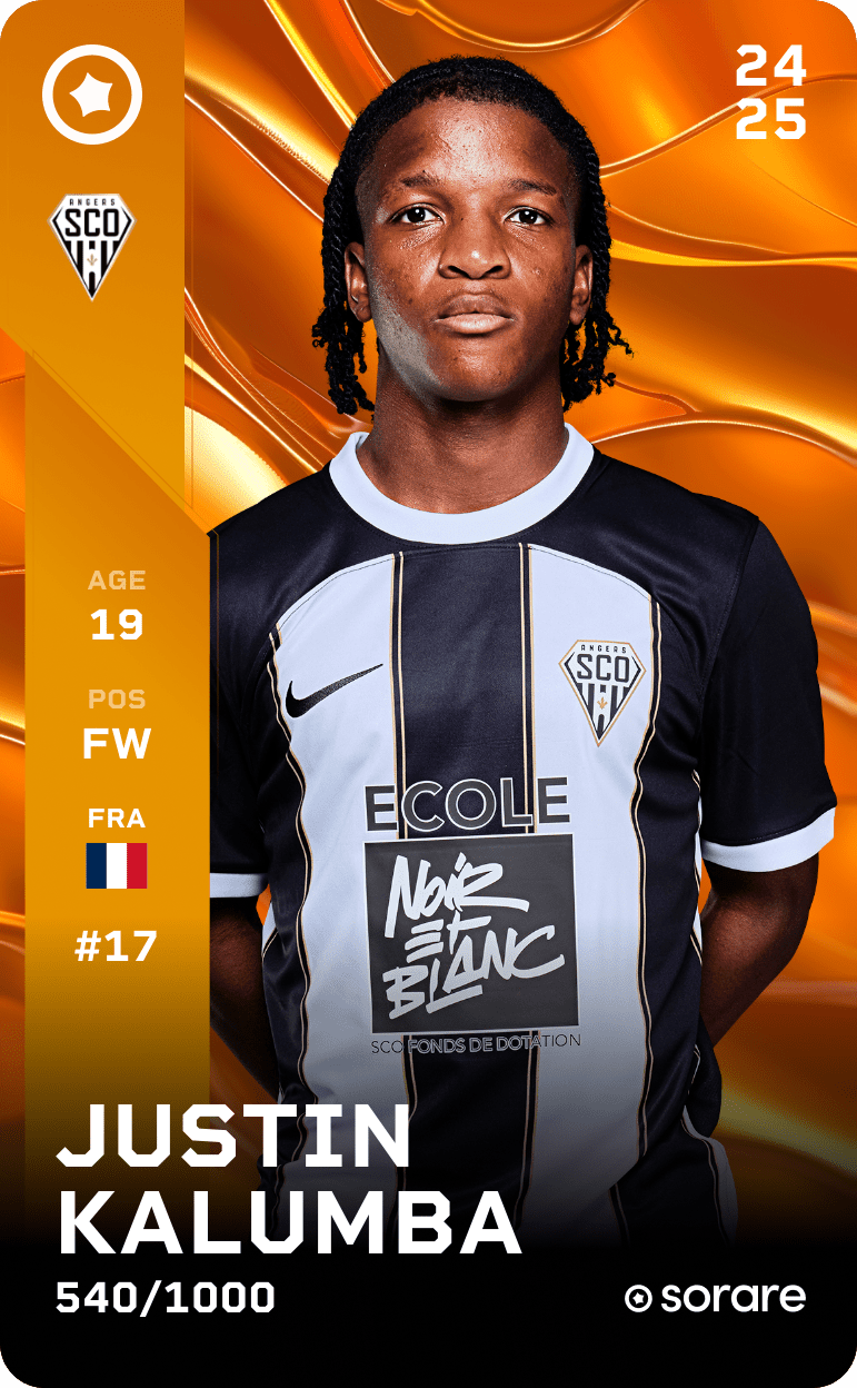 Justin-Noël Kalumba 2024-25 • Limited 540/1000