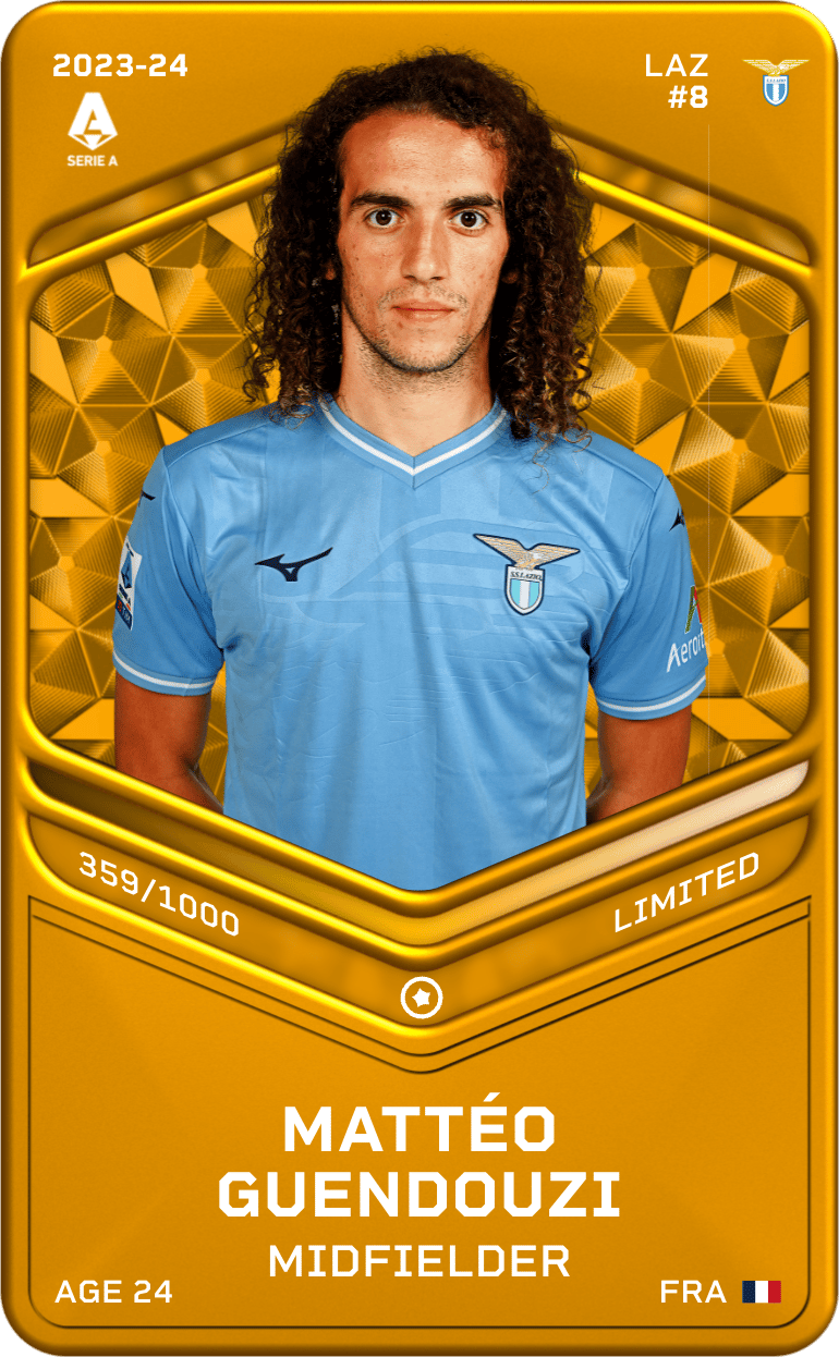 Mattéo Guendouzi 2023-24 • Limited 359/1000