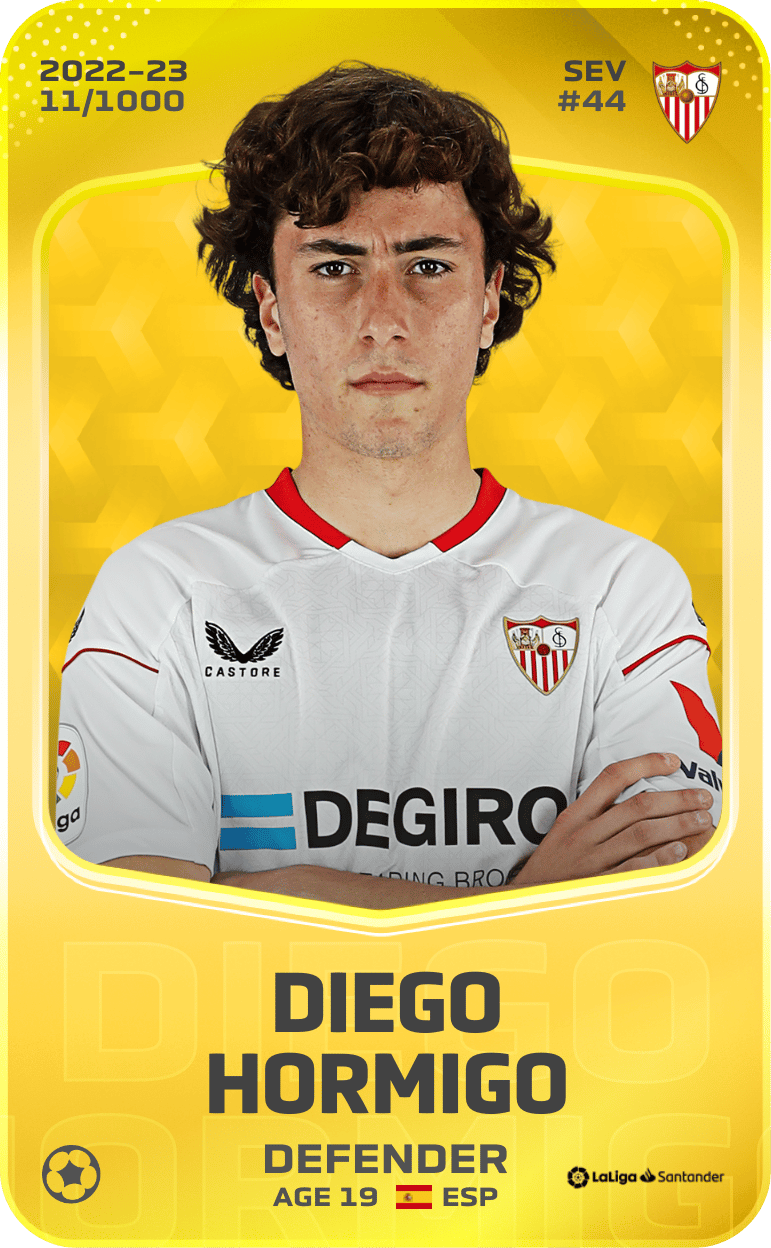 Diego Hormigo 2022-23 • Limited 11/1000