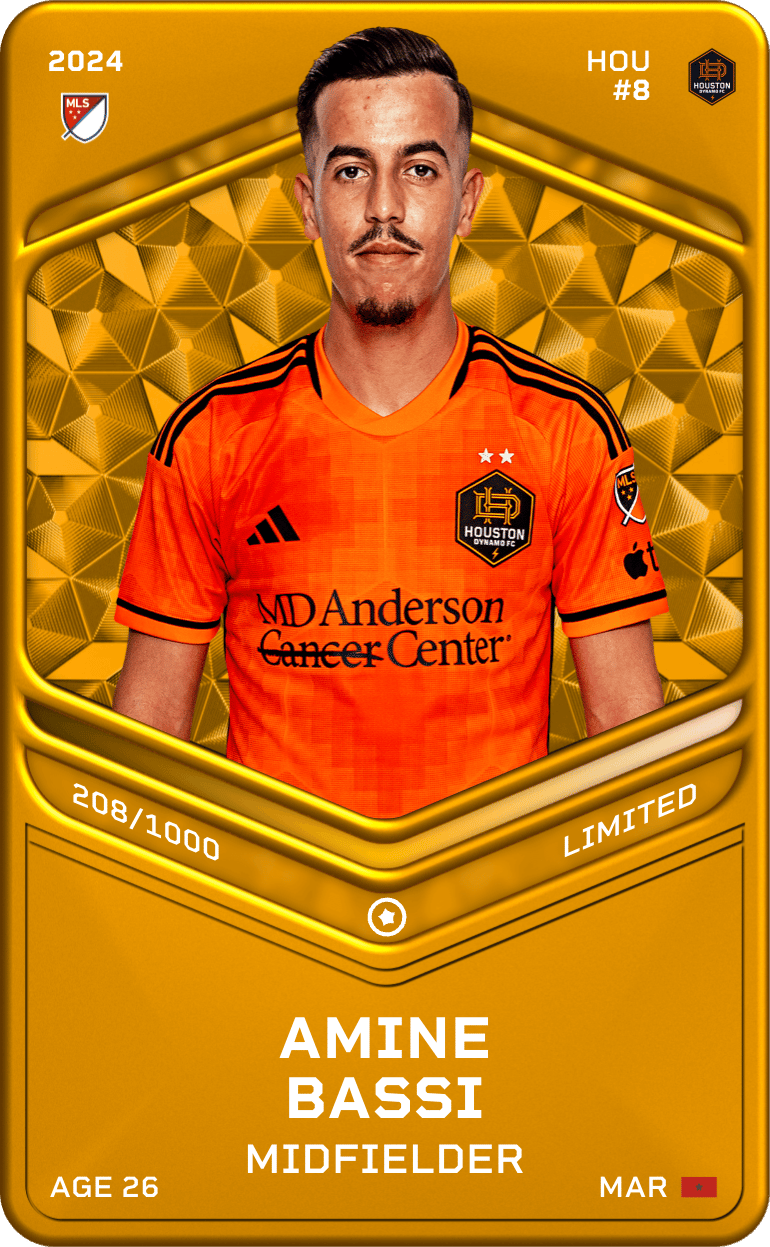Amine Bassi 2024-25 • Limited 208/1000