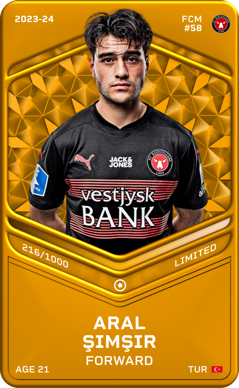 Aral Şimşir 2023-24 • Limited 216/1000