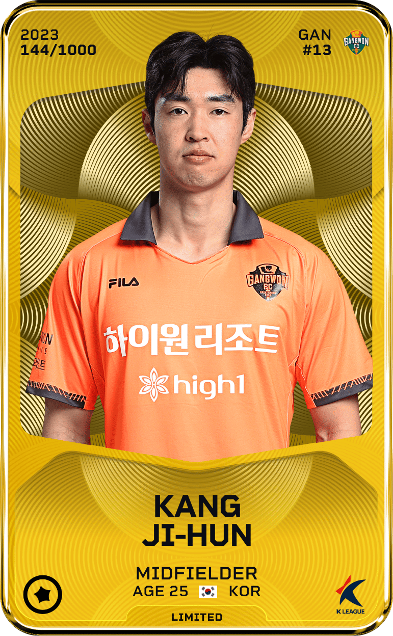 Kang Ji-Hun 2023-24 • Limited 144/1000