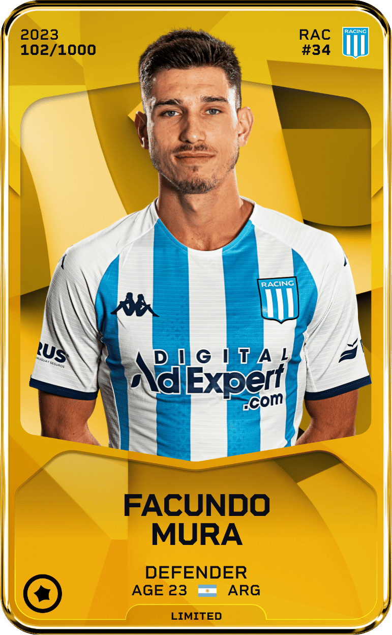 Facundo Mura 2023-24 • Limited 102/1000