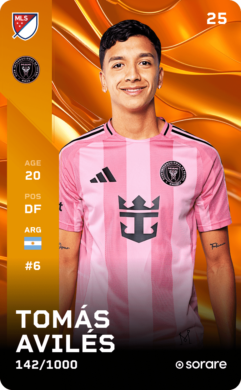 Tomás Avilés 2025-26 • Limited 142/1000