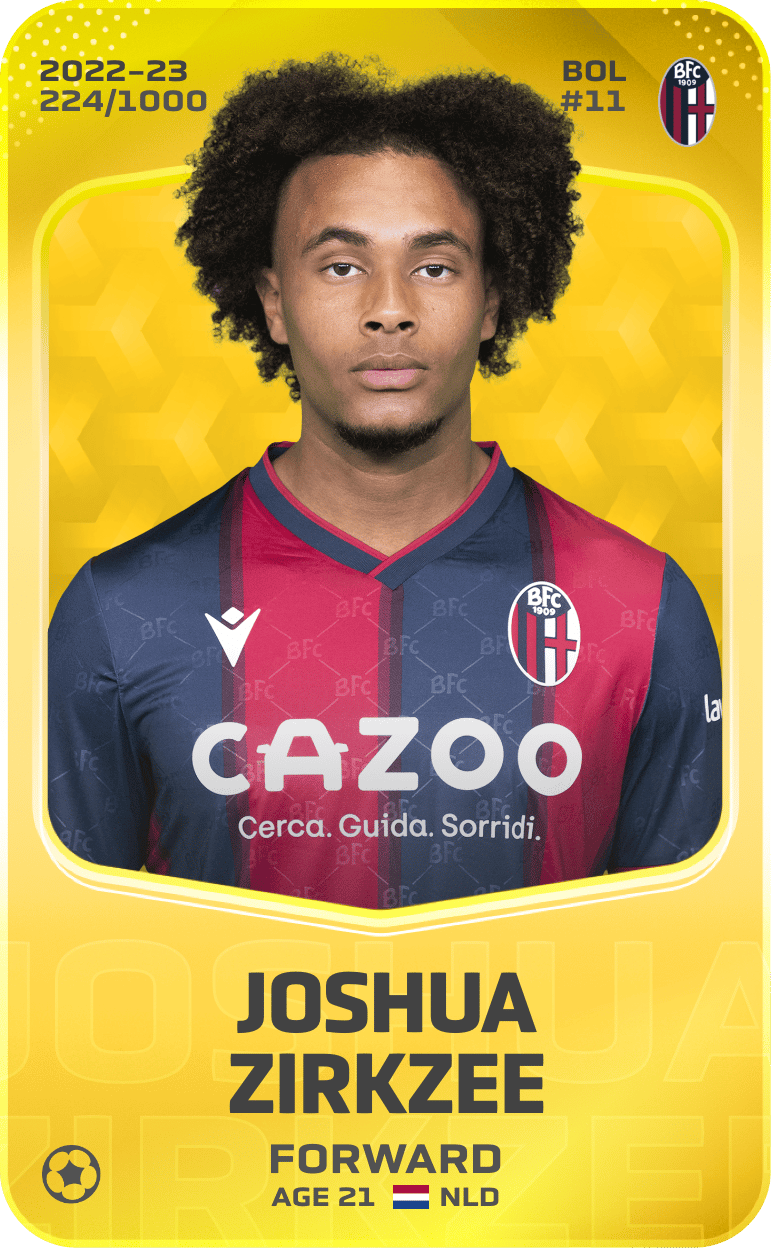 Joshua Zirkzee 2022-23 • Limited 224/1000