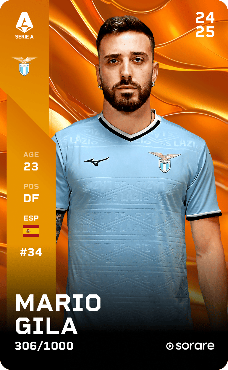 Mario Gila 2024-25 • Limited 306/1000