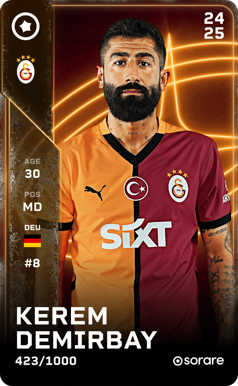 Kerem Demirbay 2024-25 • Limited 423/1000