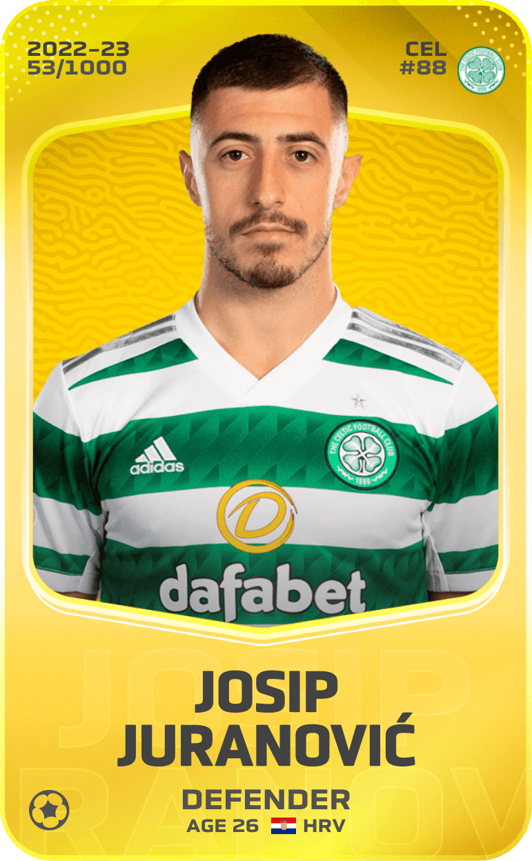 Josip Juranović 2022-23 • Limited 53/1000