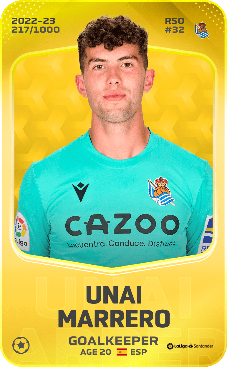 Unai Marrero 2022-23 • Limited 217/1000