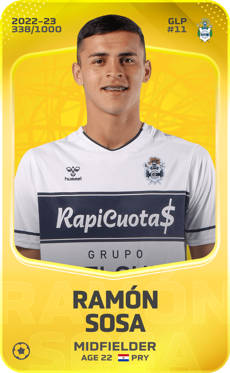Ramón Sosa 2022-23 • Limited 338/1000
