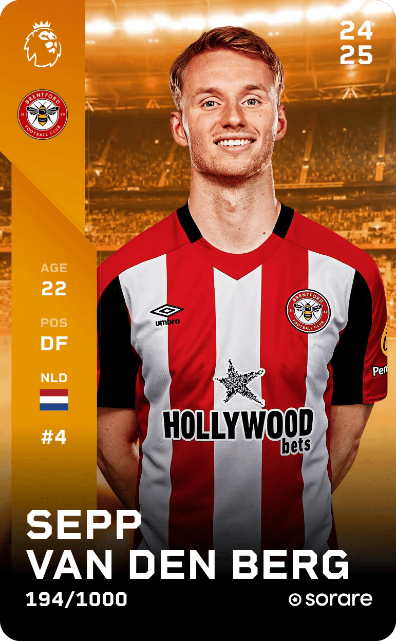 Sepp van den Berg 2024-25 • Limited 194/1000