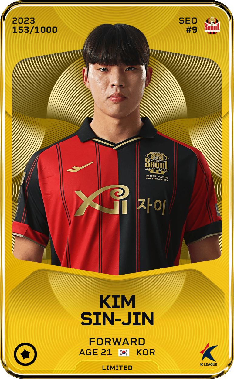 Kim Sin-Jin 2023-24 • Limited 153/1000