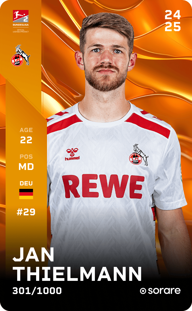 Jan Thielmann 2024-25 • Limited 301/1000