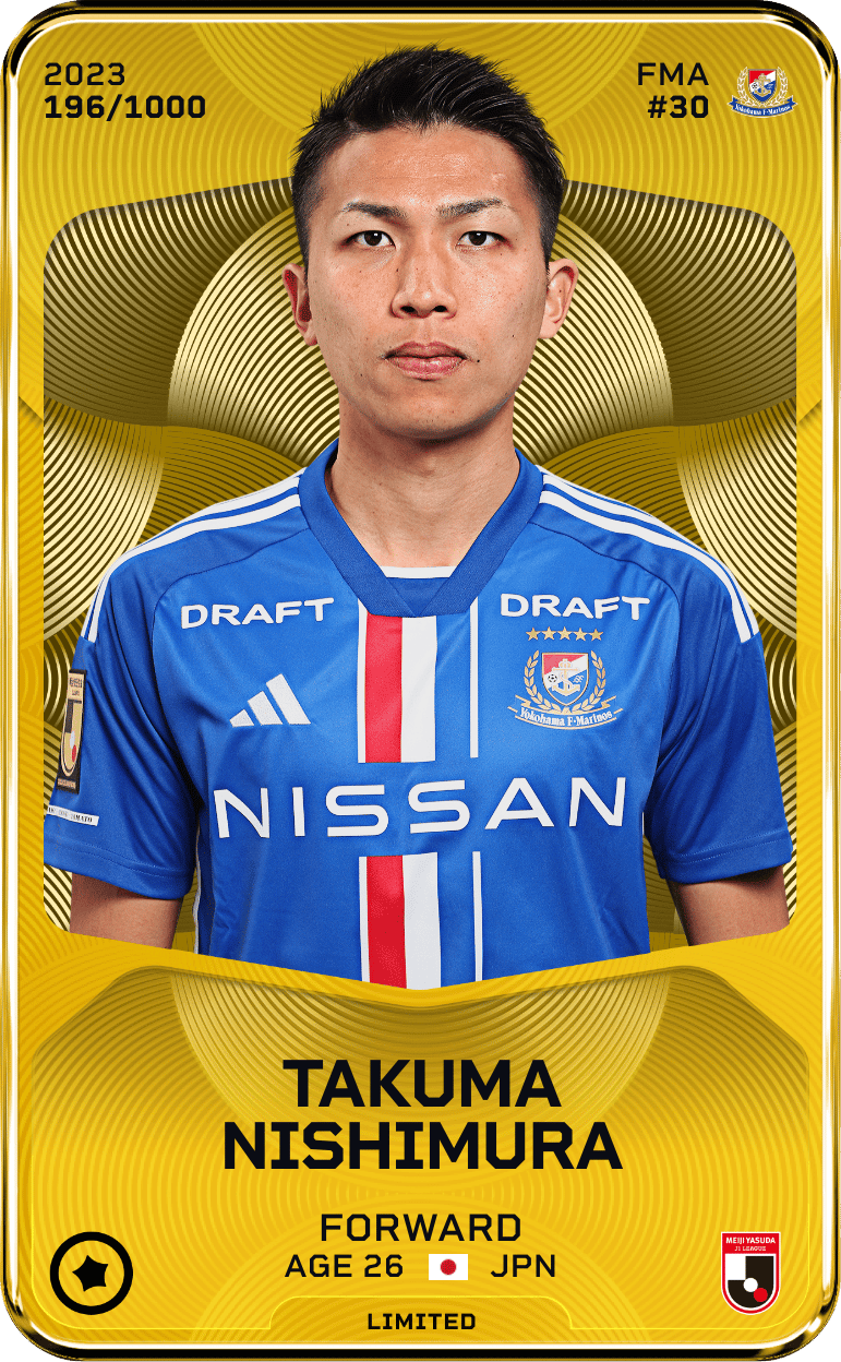 Takuma Nishimura 2023-24 • Limited 196/1000
