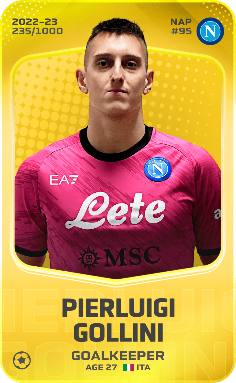 Pierluigi Gollini 2022-23 • Limited 235/1000