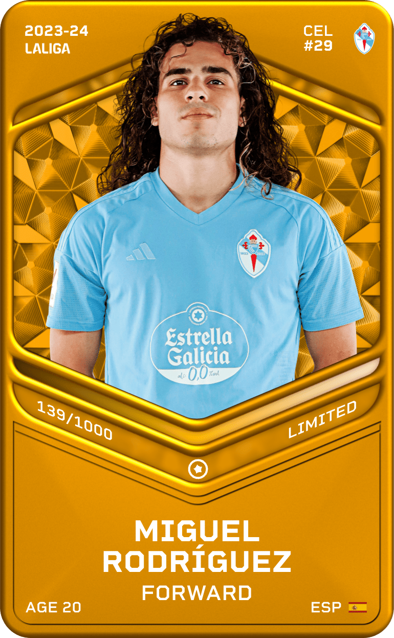 Miguel Rodríguez 2023-24 • Limited 139/1000