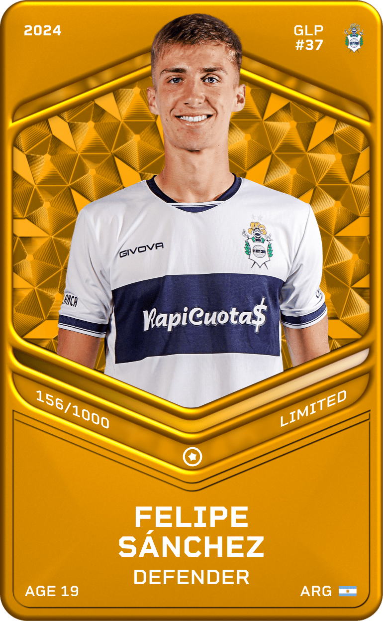 Felipe Sánchez 2024-25 • Limited 156/1000