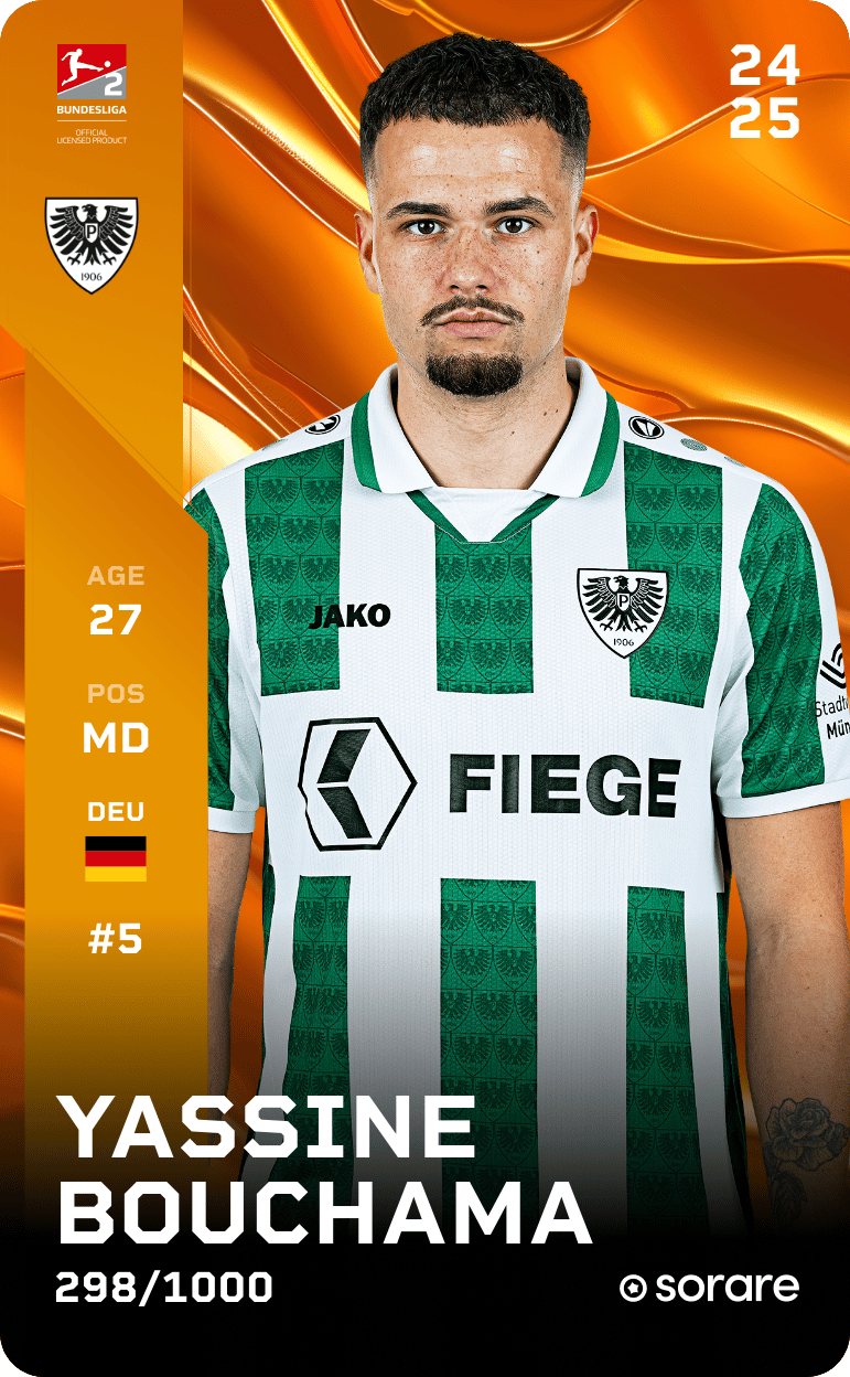 Yassine Bouchama 2024-25 • Limited 298/1000